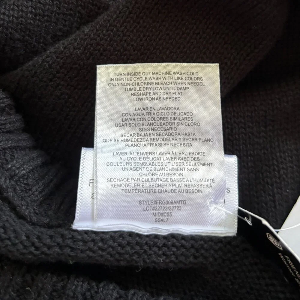 Ugly Christmas Sweater Friends TV Show Unisex Black Sweater Size XL Central Perk - Picture 8 of 8